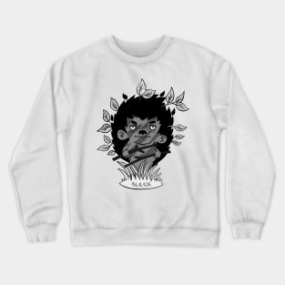 mask hedgehog Crewneck Sweatshirt